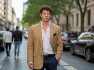 Pourquoi le blazer oversize séduit de plus en plus les hommes