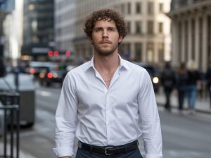 Comment porter la chemise blanche de manière originale
