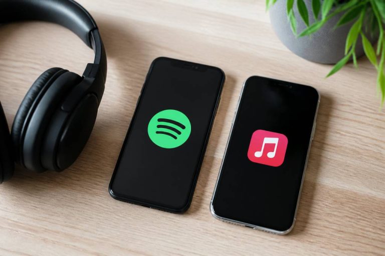 Apple musique vs spotify : quelle plateforme choisir pour écouter sa musique au quotidien